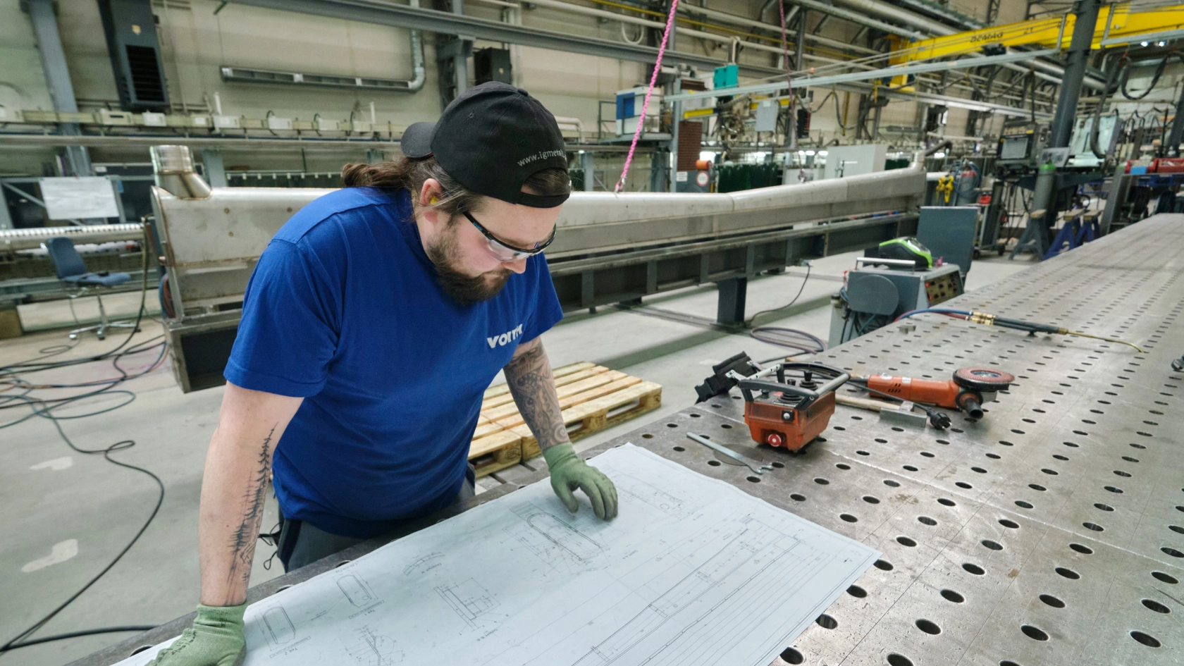 Markus Beuther arbeitet bei Voith in Heidenheim