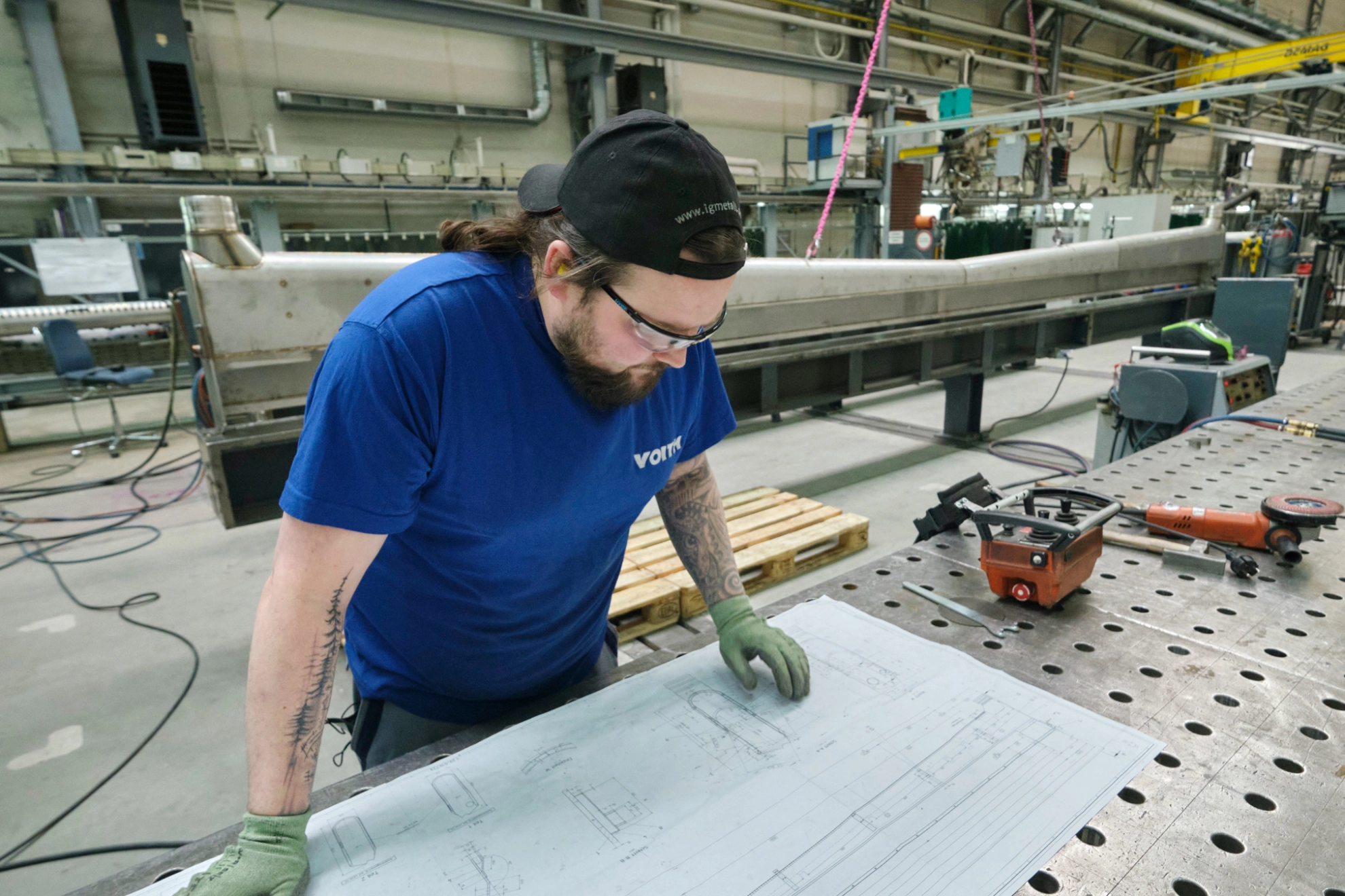 Markus Beuther arbeitet bei Voith in Heidenheim