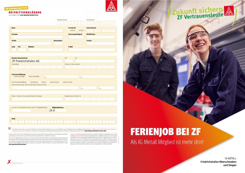 ZF Ferienbeschäftigte