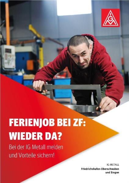 ZF Ferienbeschäftigte - Wieder da